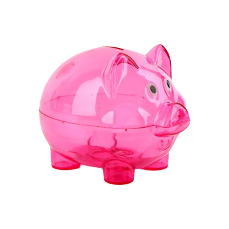 Creative Colorful Piglet Piggy Bank Birthday Gift Money Box Candy Color Children's Piglet Cartoon Desktop